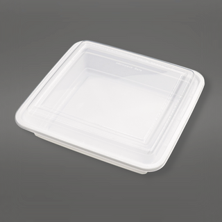 38 oz Rectangular Plastic Disposable Food Containers (50 Pack