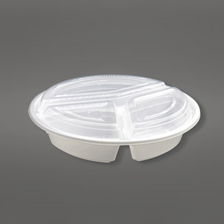 Yanco DP-2032WT 32 oz Rectangular Disposable Container w/ Lid - Plastic,  White