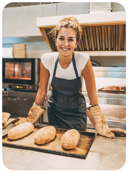 HD BIOPAK Bakery Owner Isabella