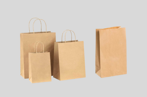 Healifty 100Pcs Kraft paper bag kraft paper bakery cookies bread bags treat  bags white lunch bags paper 100 brown cookie bag cookie bags paper lunch