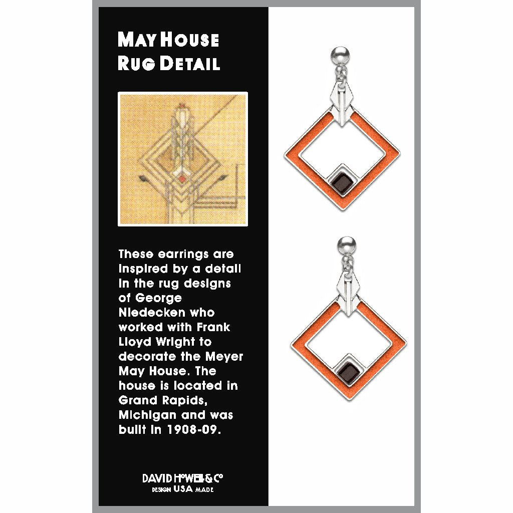 may-house-rug-detail-black-bead-rust-enamel-earrings-photo-2