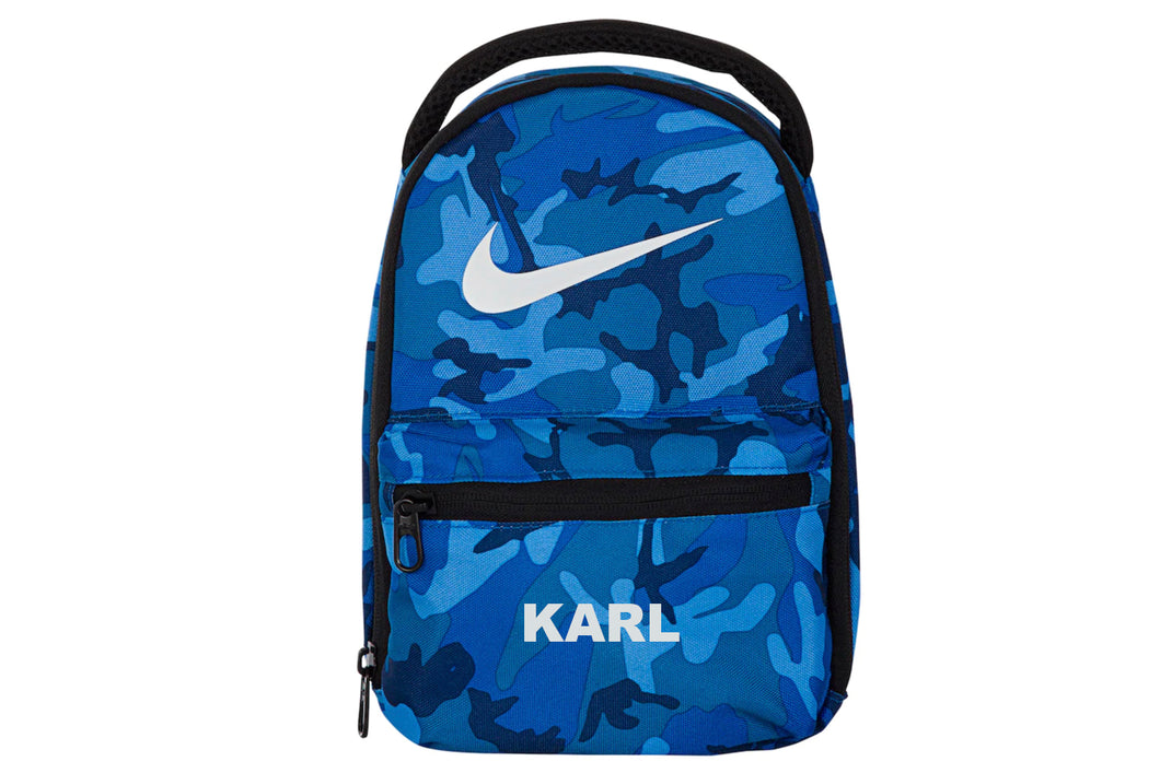 nike blue lunch box