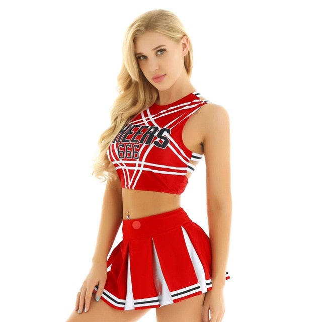 sexy cheerleader costume - StripperCouture.