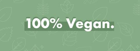 100% Vegan.