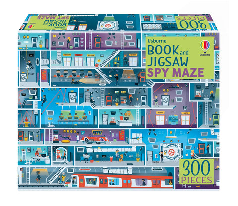 Usborne Book And Jigsaw Space Maze ( 200 Pieces ) — Toycra