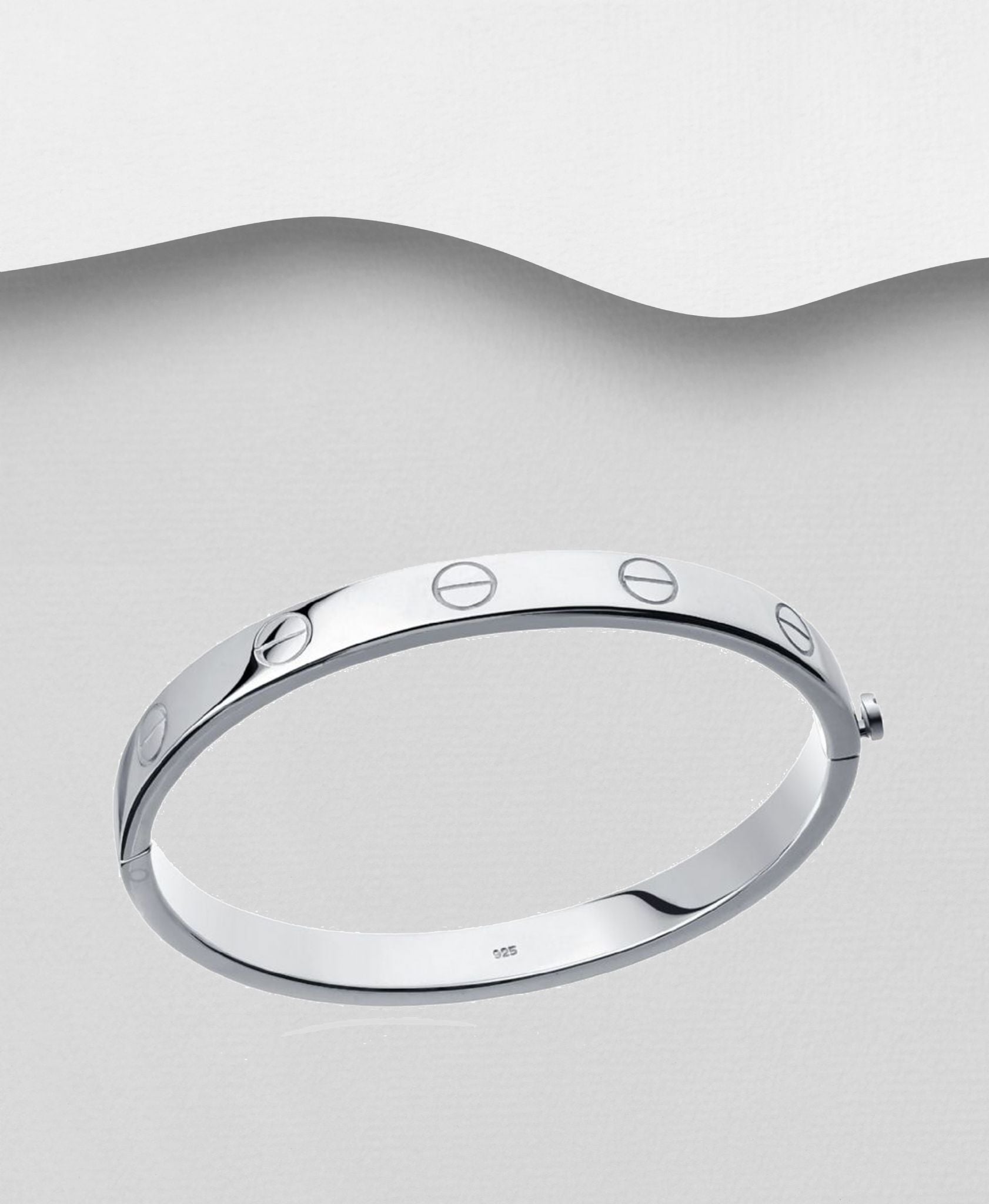 sterling silver cartier love bracelet