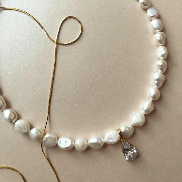 Queen of the Sea Genuine Pearl Necklace – Amathu'sia Collections