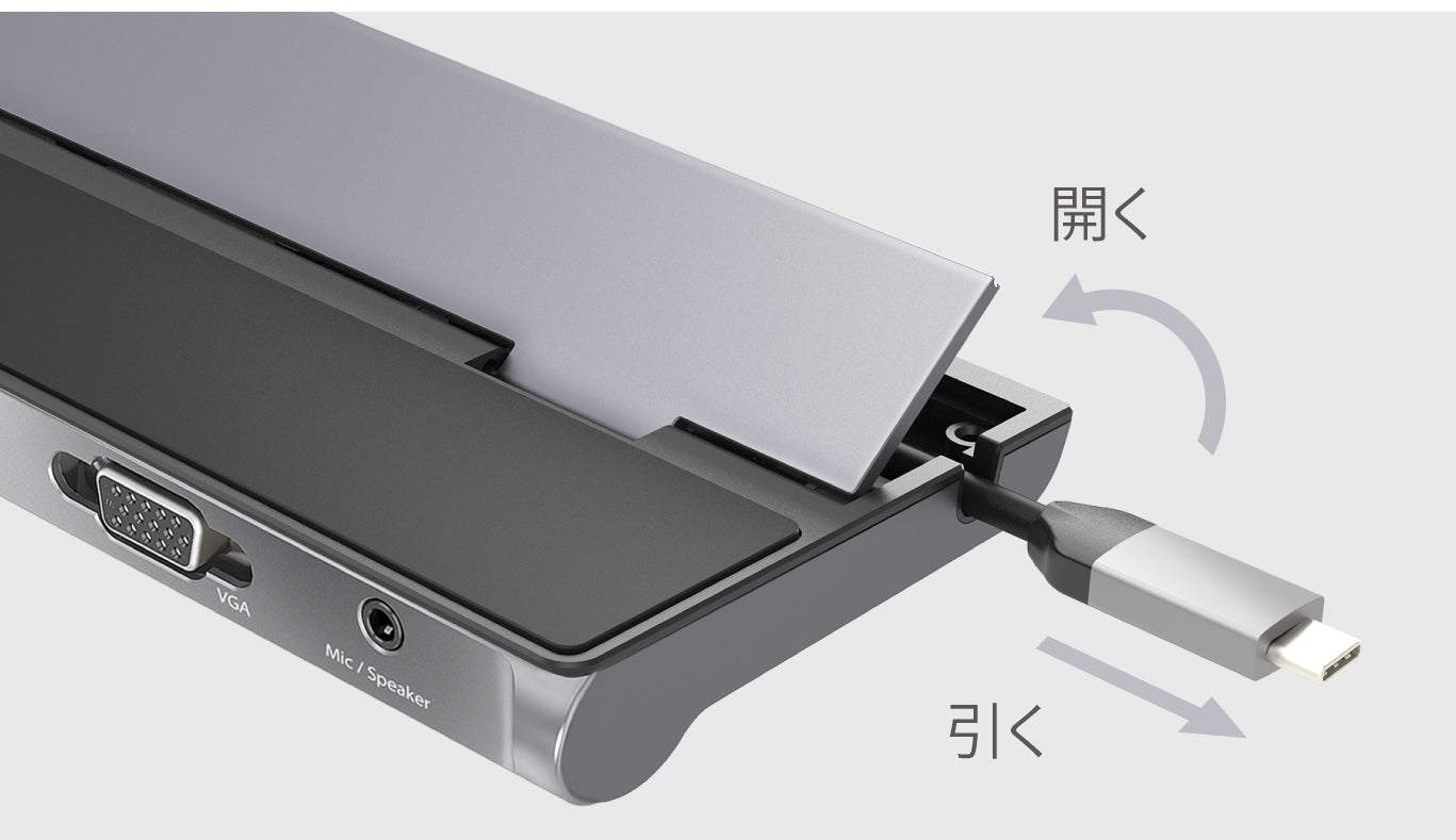 JCD543 USB-C Triple Display 13in1ドッキングステーション – new-jp ...