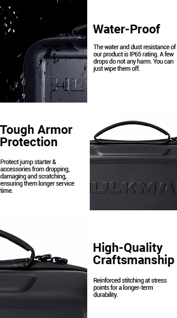 HULKMAN Alpha Bag EVA Protection Case for Alpha85/Alpha85S HULKMAN Alpha  Jump Starter 