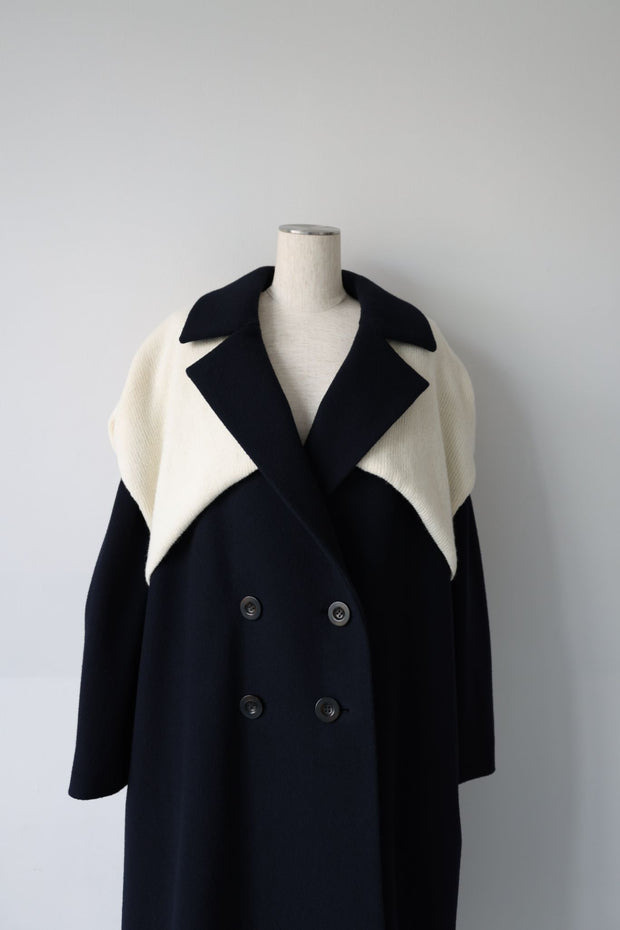 TODAYFUL - cislys Double chester cape wool coatの+