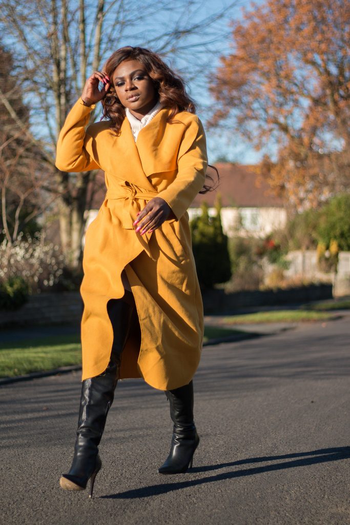Waterfall coat