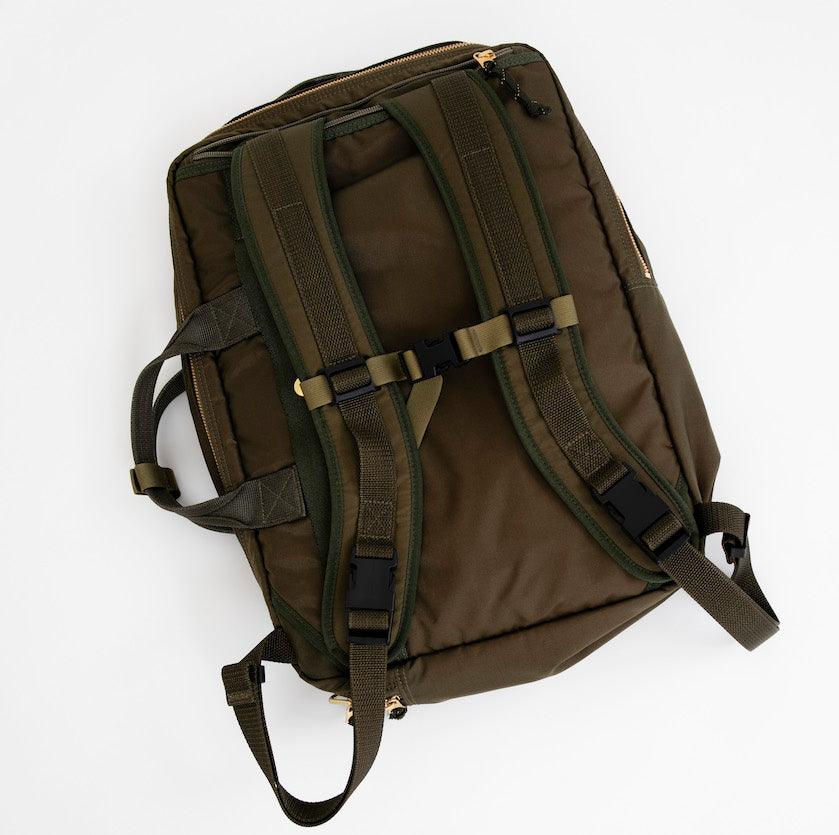 Porter-Yoshida & Co - FORCE 3WAY BRIEFCASE - Olive Drab