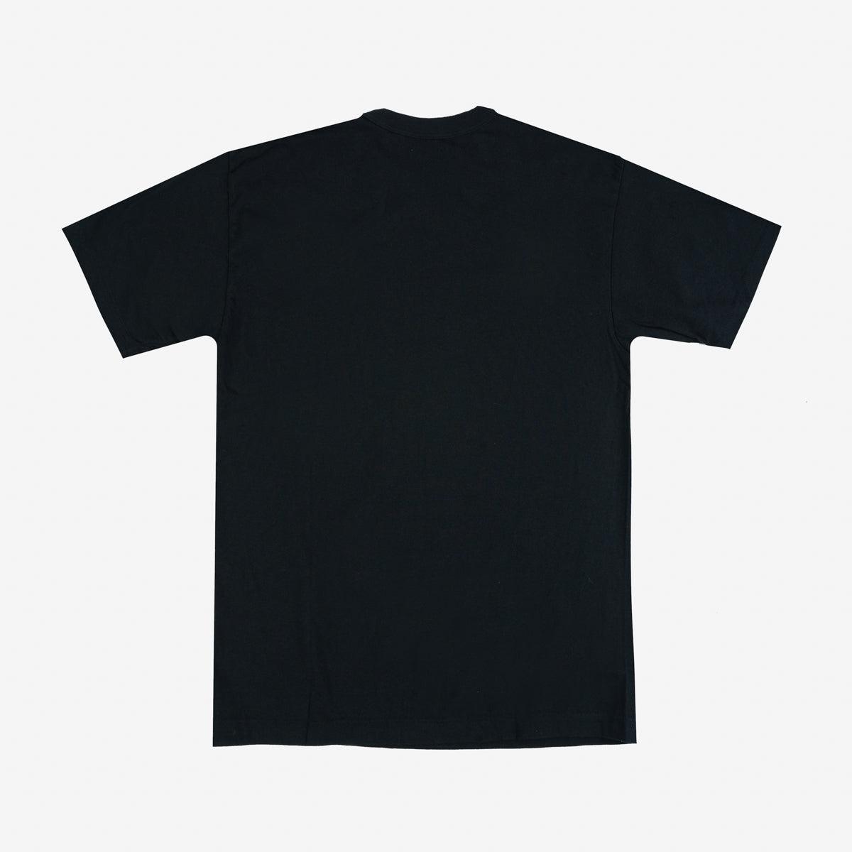 UTIL-BLK - UTILITEES - 5.5oz Loopwheel Crew Neck T-Shirt - Black