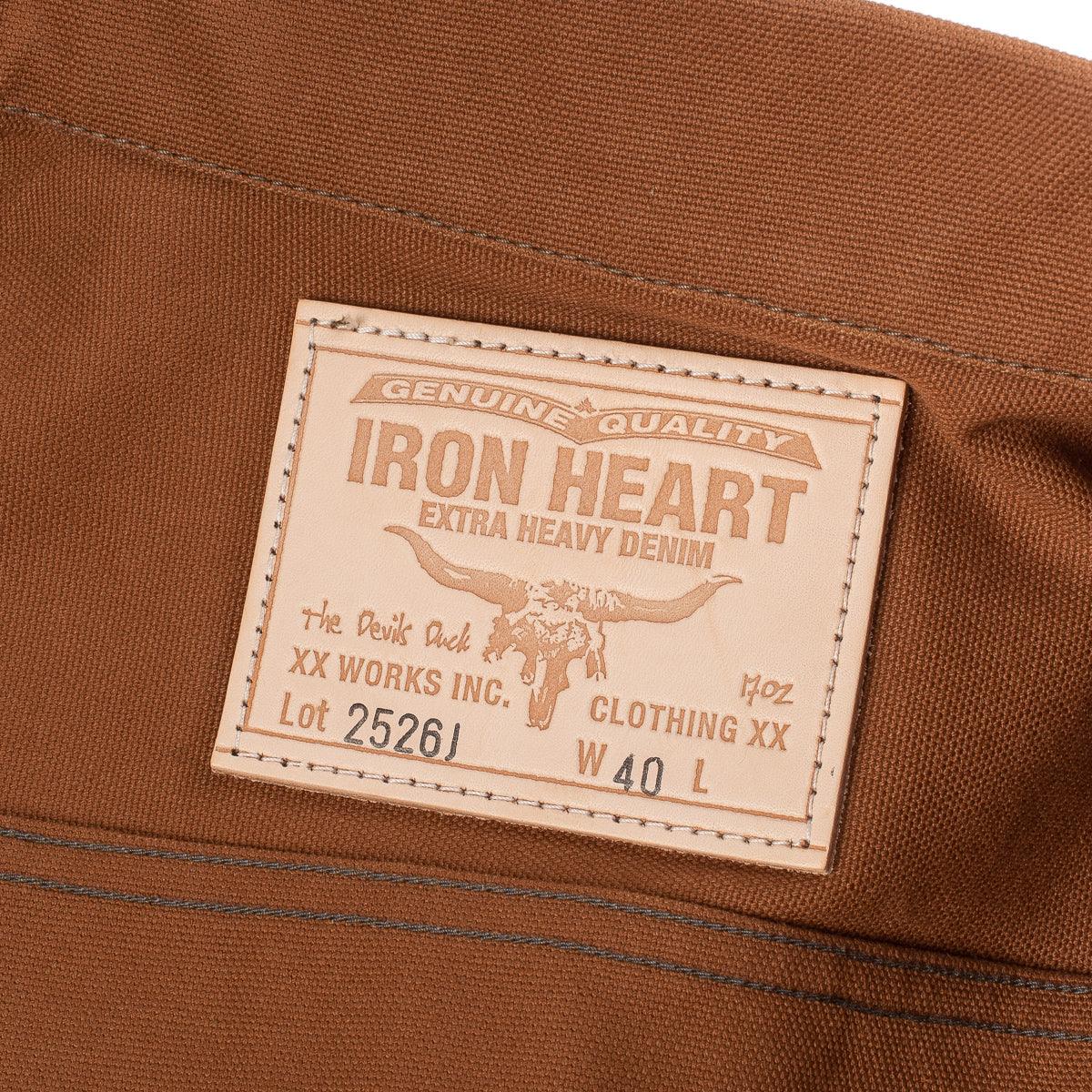 IH-2526J - 17oz Duck Modified Type III Jacket - Brown