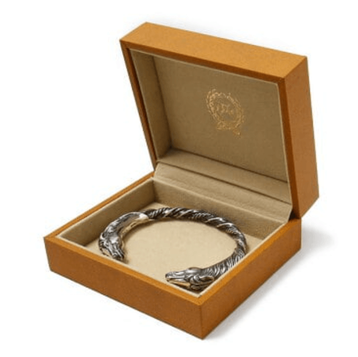 Peanuts & Co HORSE TWIST BANGLE - Silver