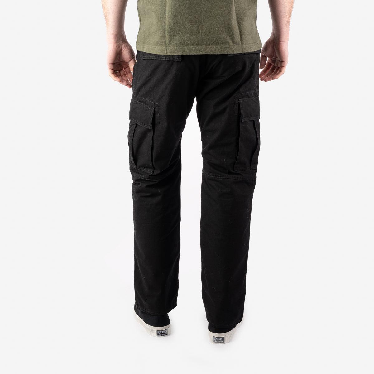 IH-734-BLK - 8oz Ripstop Cargo - Black