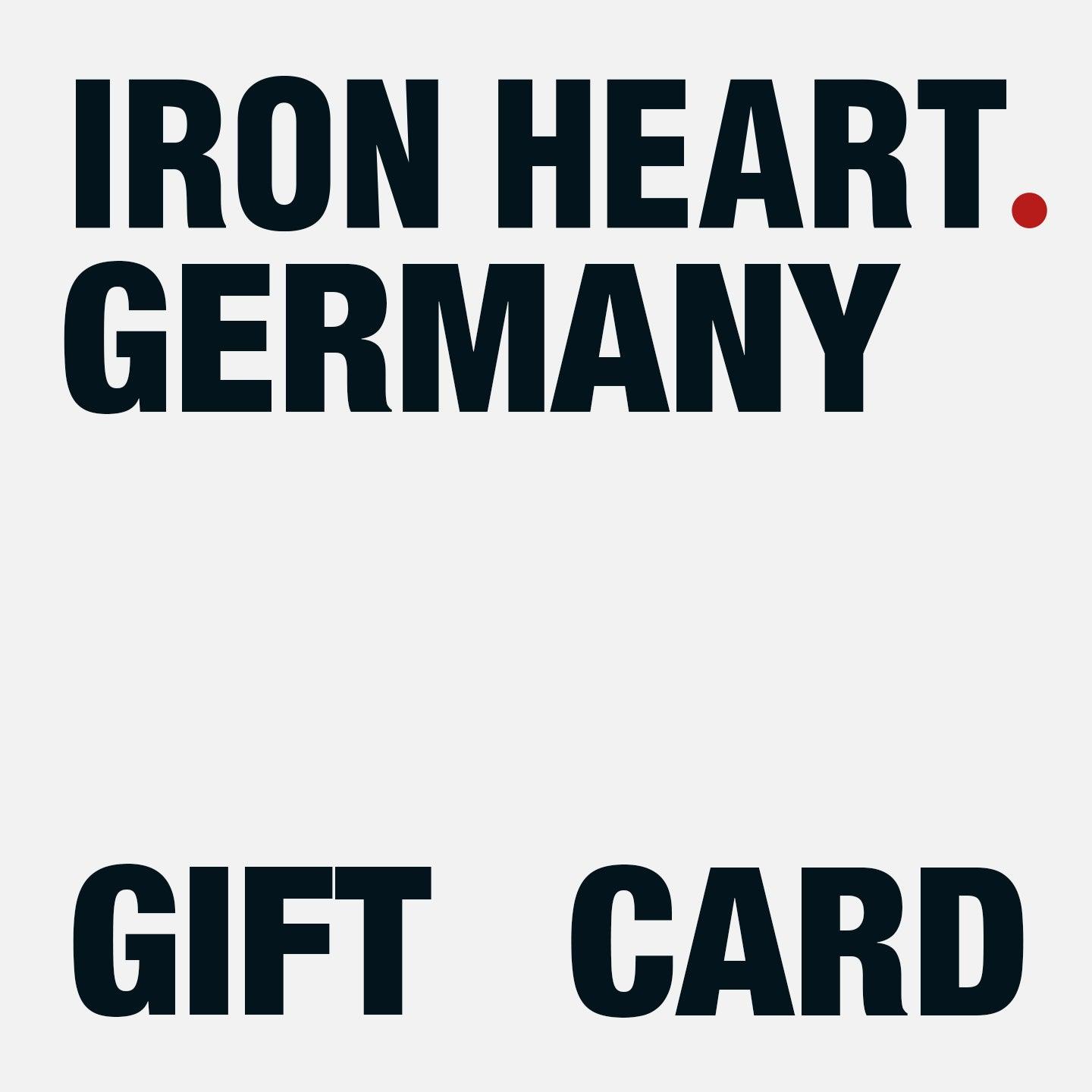 IRON HEART GERMANY Gift Card