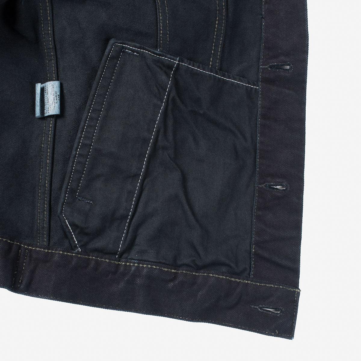 IH-526J-142OD - 14oz Selvedge Denim Type III Jacket - Overdyed Indigo