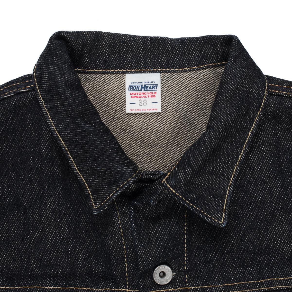 IH-526SV - 21oz Selvedge Denim Modified Type III Vest - Indigo