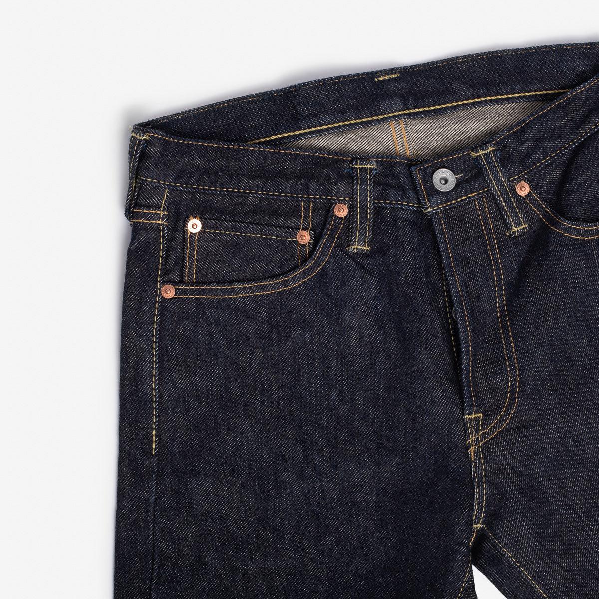 IH-555S-21 - 21oz Selvedge Denim Super Slim Jeans Indigo