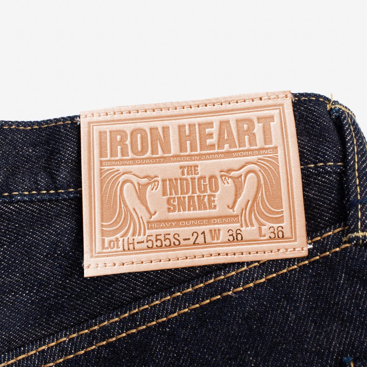 IH-555S-21 - 21oz Selvedge Denim Super Slim Jeans Indigo