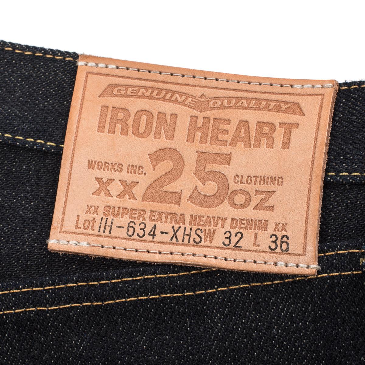 IH-634-XHS - 25oz Selvedge Denim Straight Cut Jeans - Indigo