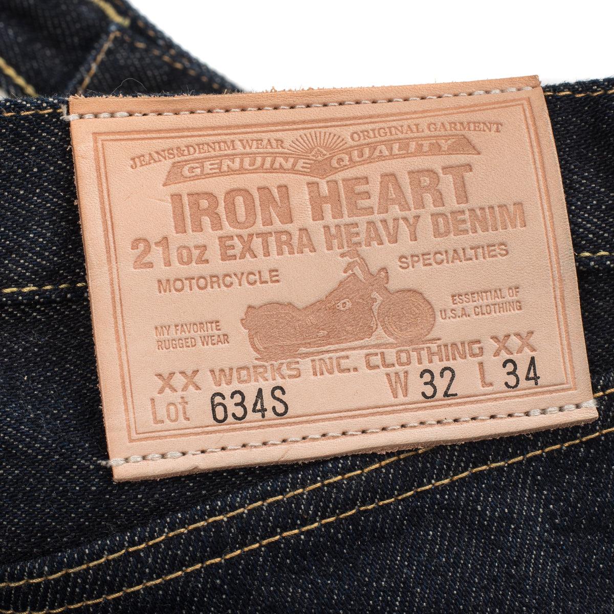 IH-634S - 21oz Selvedge Denim Straight Cut Jeans Indigo