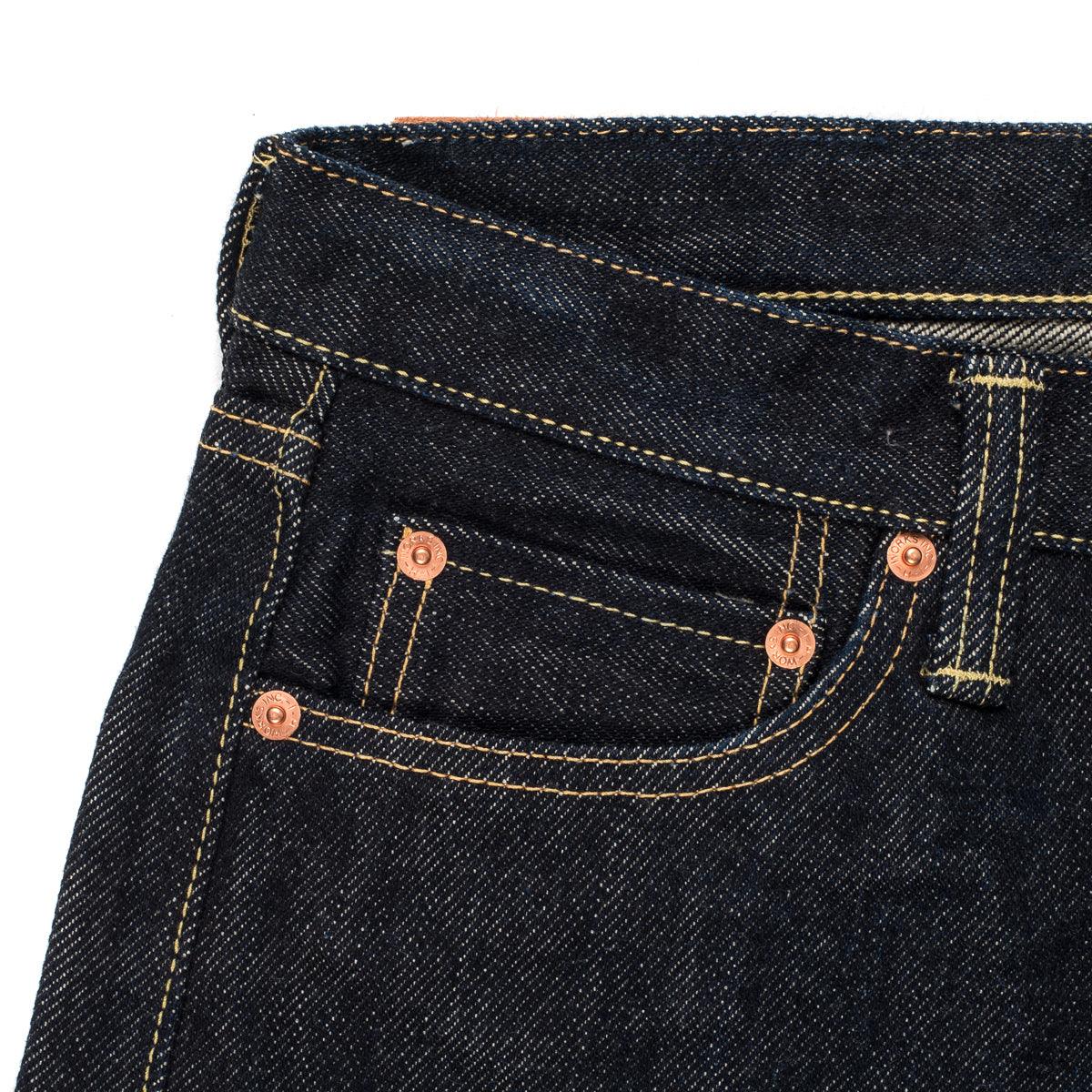 IH-634S - 21oz Selvedge Denim Straight Cut Jeans Indigo