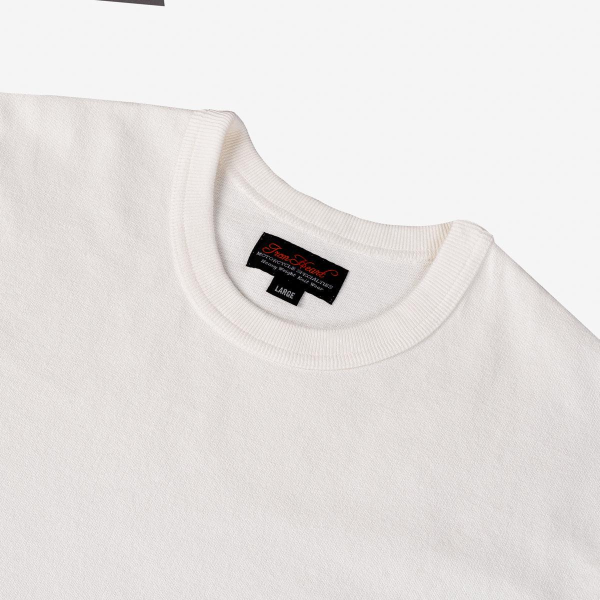 IHT-1600-WHT - 11oz Crew Neck T-Shirt - White