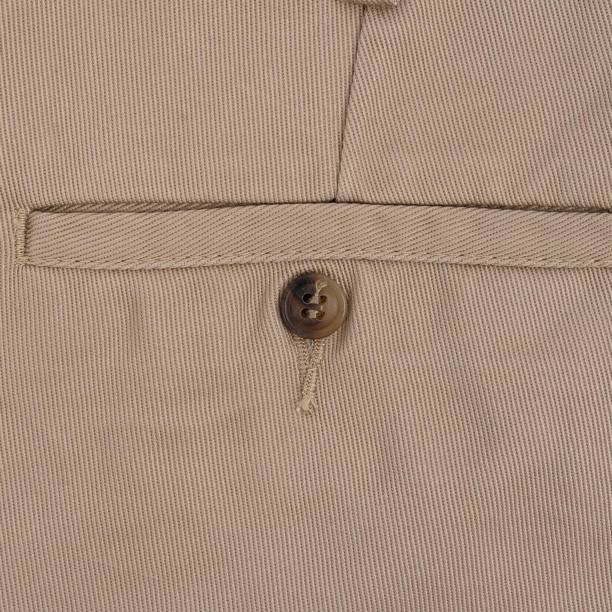 IH-730-KHA - 12oz Heavy Cotton Regular Fit Chinos Khaki