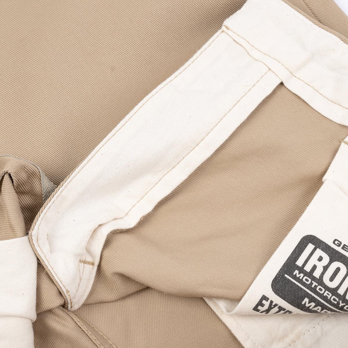 IH-730-KHA - 12oz Heavy Cotton Regular Fit Chinos Khaki