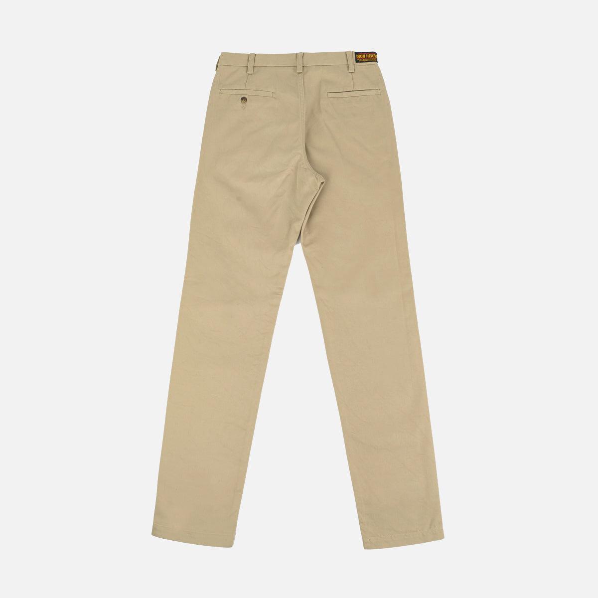 IH-731-KHA - 12oz Heavy Cotton Relaxed Fit Chinos - Khaki