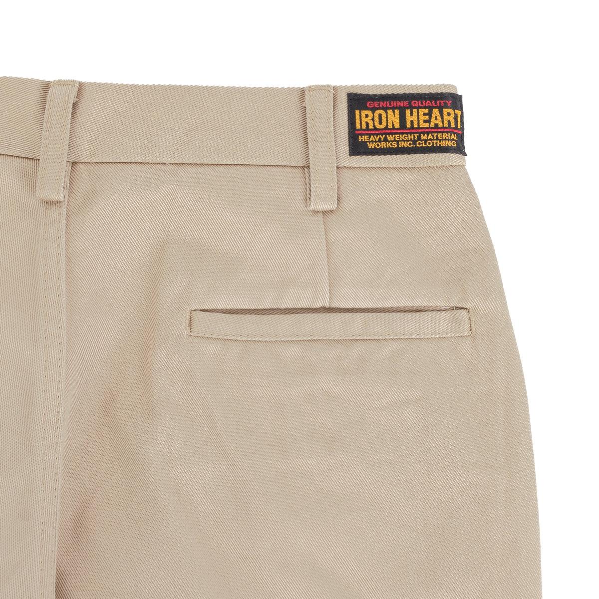 IH-731-KHA - 12oz Heavy Cotton Relaxed Fit Chinos - Khaki