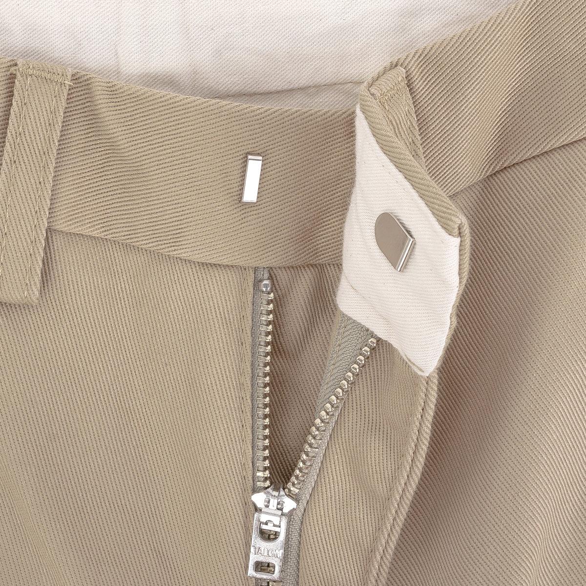 IH-731-KHA - 12oz Heavy Cotton Relaxed Fit Chinos - Khaki