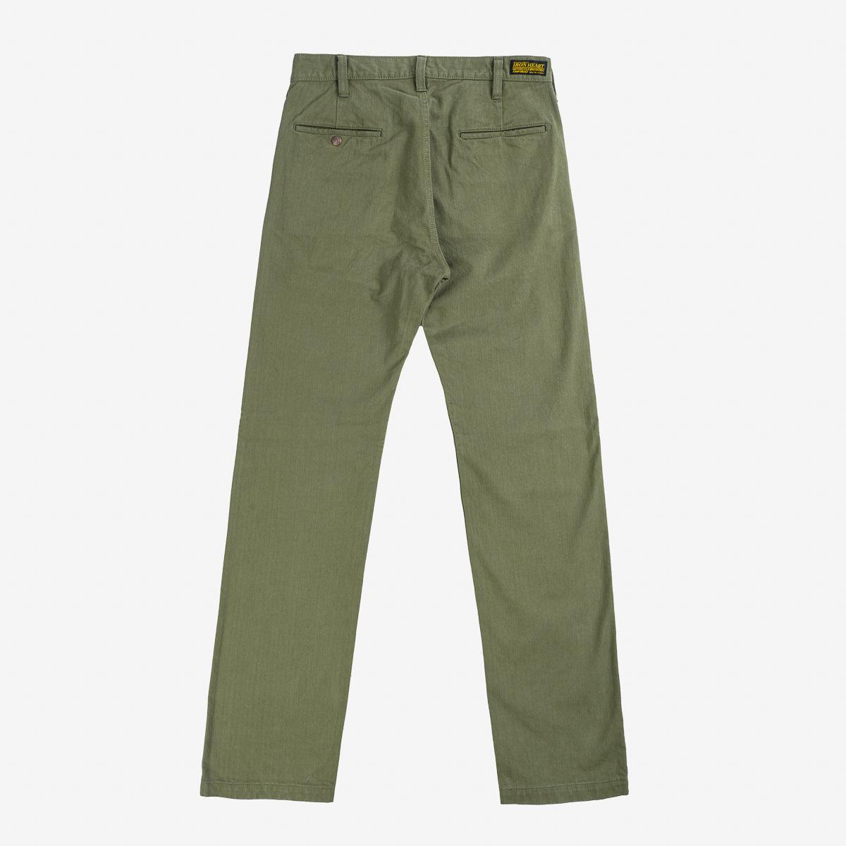 IH-735-ODG - 11oz Herringbone Work Pants - Olive Drab Green