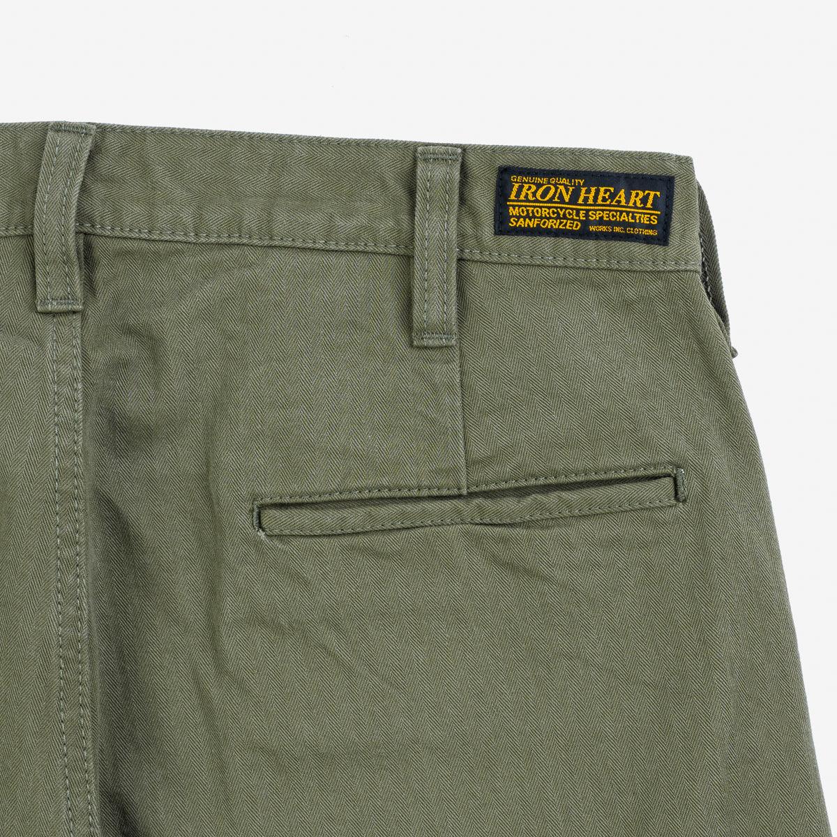 IH-735-ODG - 11oz Herringbone Work Pants - Olive Drab Green