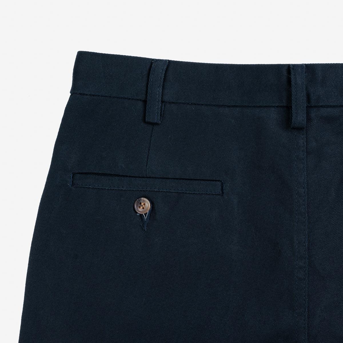 IH-731-NAV - 12oz Heavy Cotton Relaxed Fit Chinos - Navy