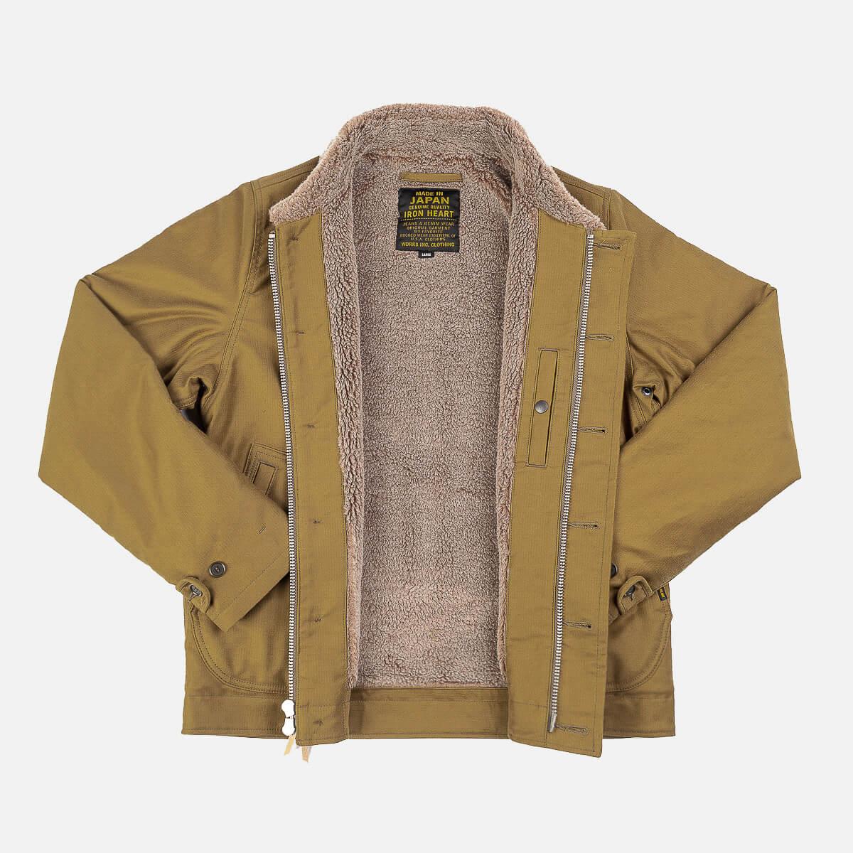 IHM-35-KHA - Whipcord N1 Deck Jacket - Khaki