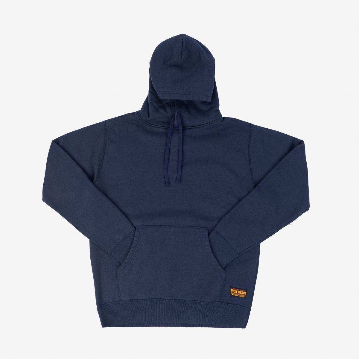 IHSW-49-NAV - 14oz Ultra Heavyweight Loopwheel Cotton Hoodie Navy