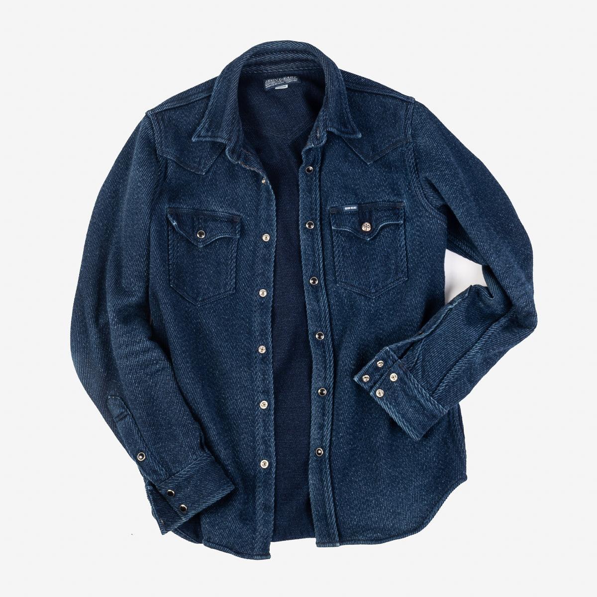 IHSH-208-IND - Kersey Western Shirt - Indigo