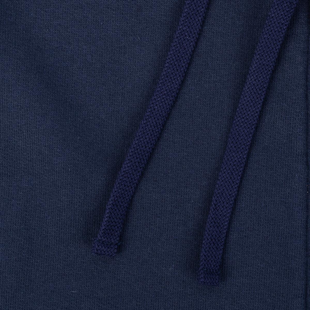 IHSW-10-NAV - 14oz Ultra Heavyweight Loopwheel Cotton Zip Up Hoodie - Navy