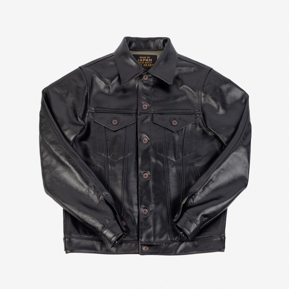 IHJ-64-BLK - Horsehide Modified Type III Jacket - Black