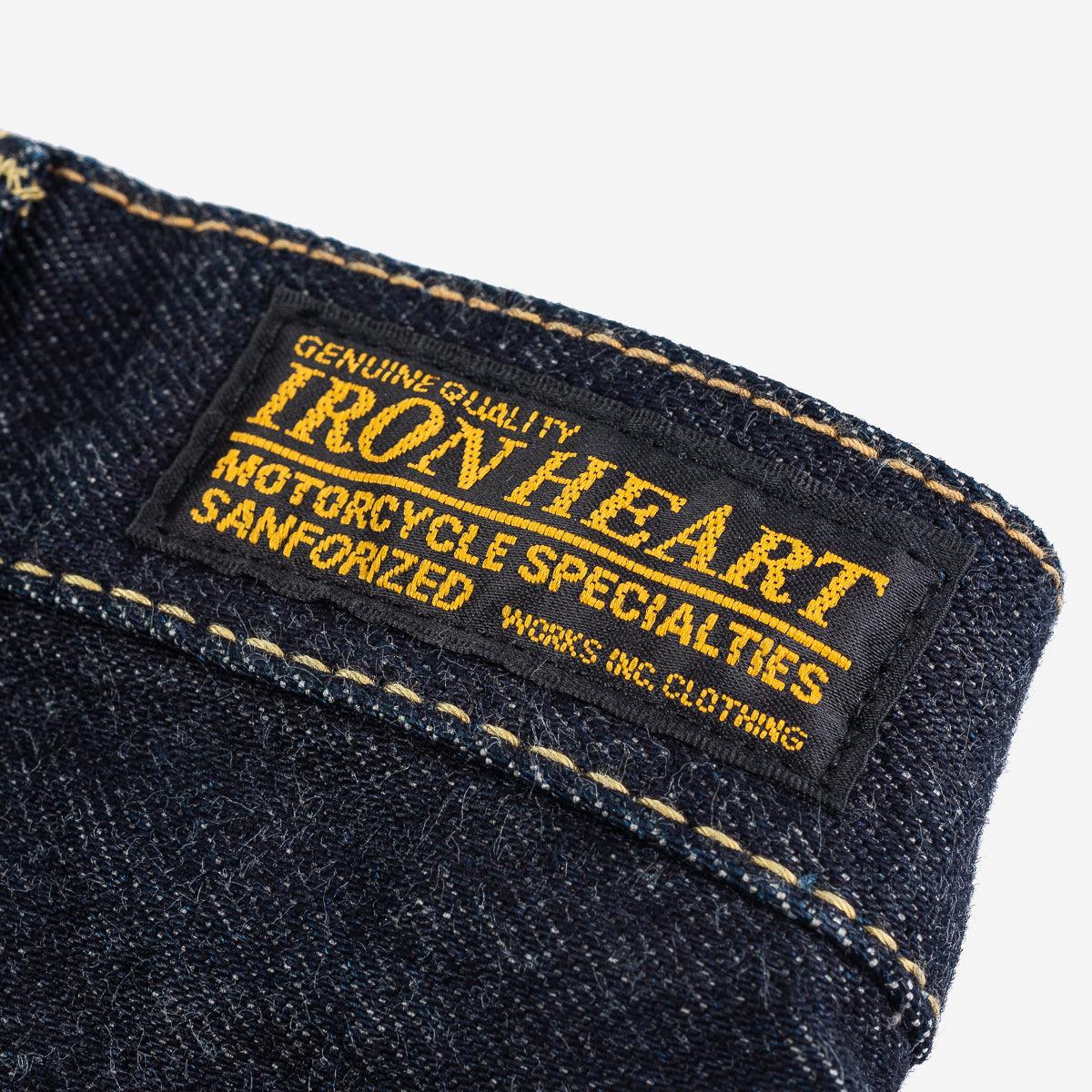 IH-828-IND - 14oz Selvedge Double Knee Work Pants - Indigo