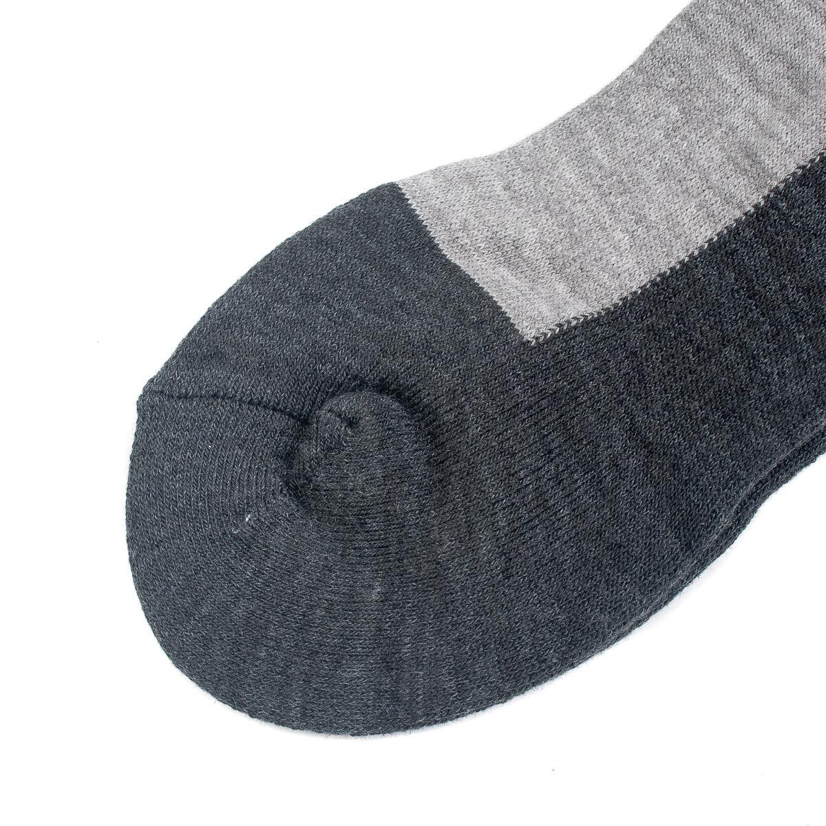 IHG-030-GRYCHA -  Iron Heart Work Boot Socks - Grey/Charcoal