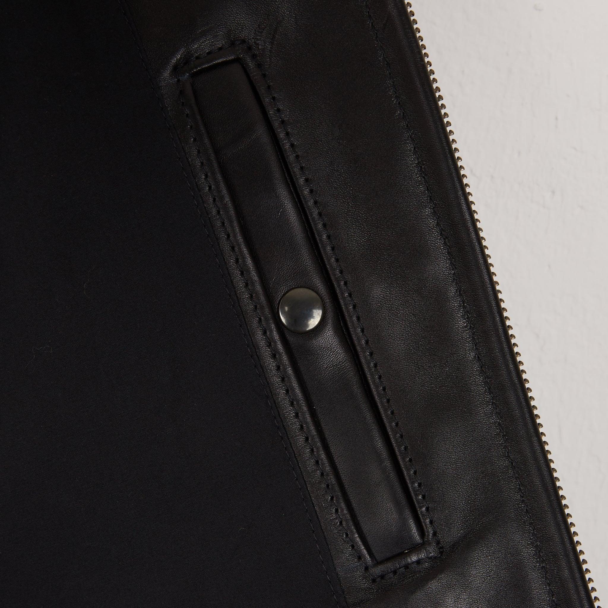 SB-Tailgunner-BLK - Simmons Bilt Black Horsehide leather Jacket – IRON ...