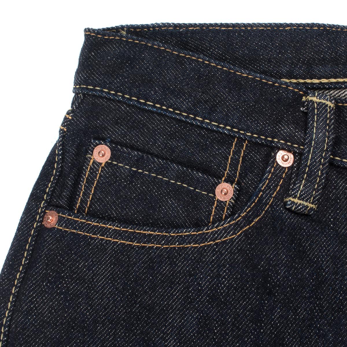 IH-888S-21 - 21oz Selvedge Denim Medium/High Rise Tapered Cut Jeans