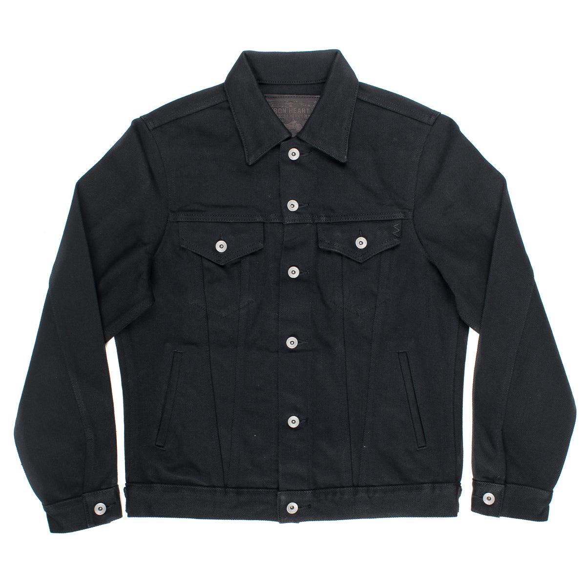 IH-9526PJ - 21oz Denim Type III Jacket Superblack