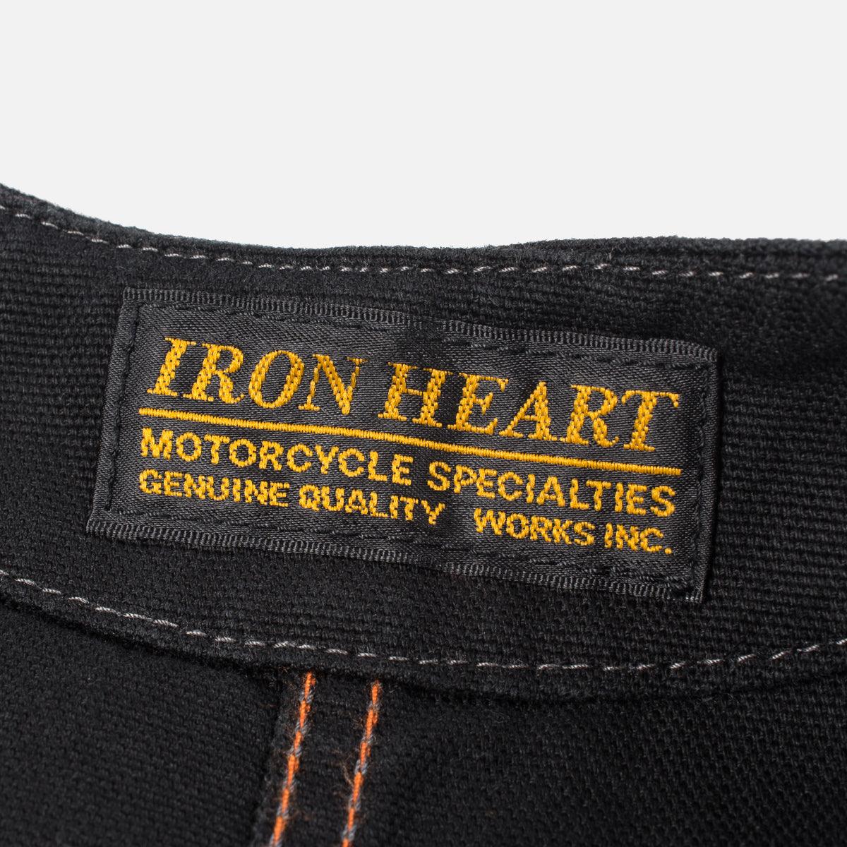 IHV-02-BLK - 12oz Wabash/Duck Work Vest - Black/Black