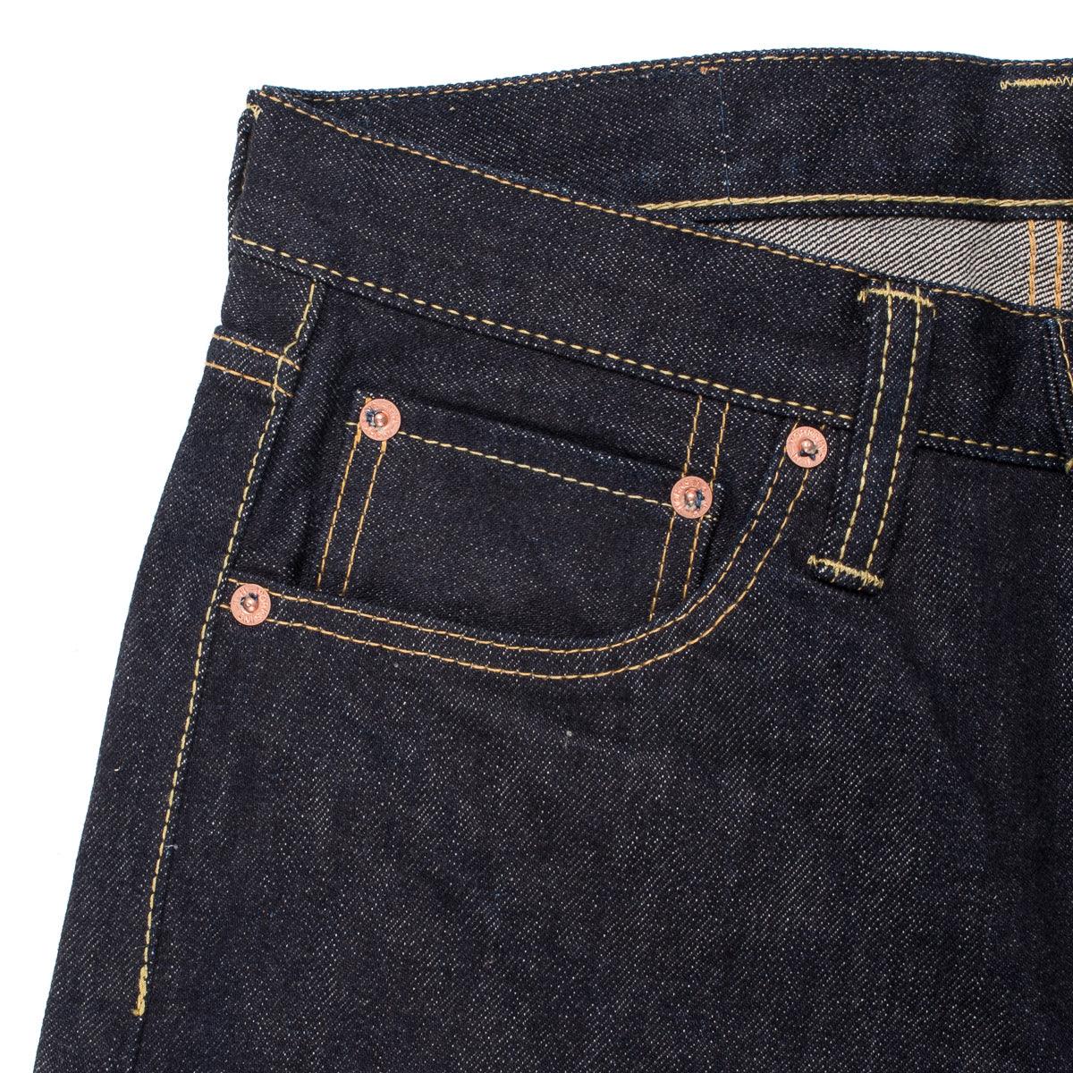 IH-634S-142 - 14oz Selvedge Denim Straight Cut Jeans Indigo