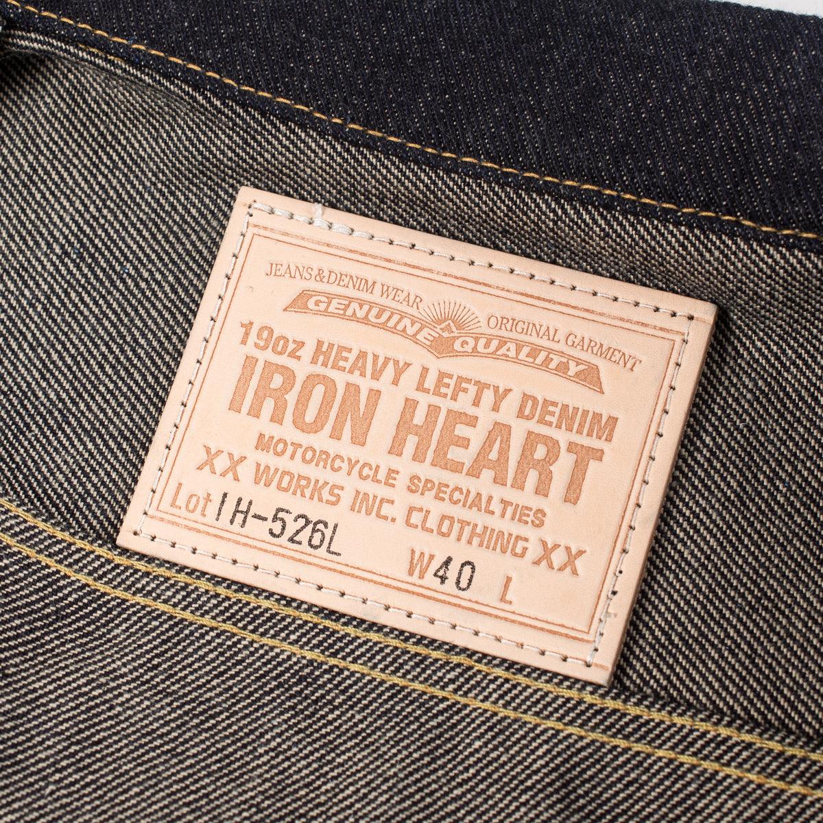 IH-526L - 19oz Left-Hand Twill Selvedge Denim Type III Jacket - Indigo